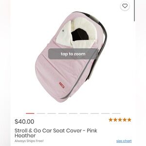 SkipHop stroller and Go Car Seat Cover